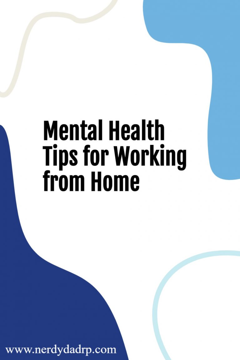 Mental Health Tips for Working from Home