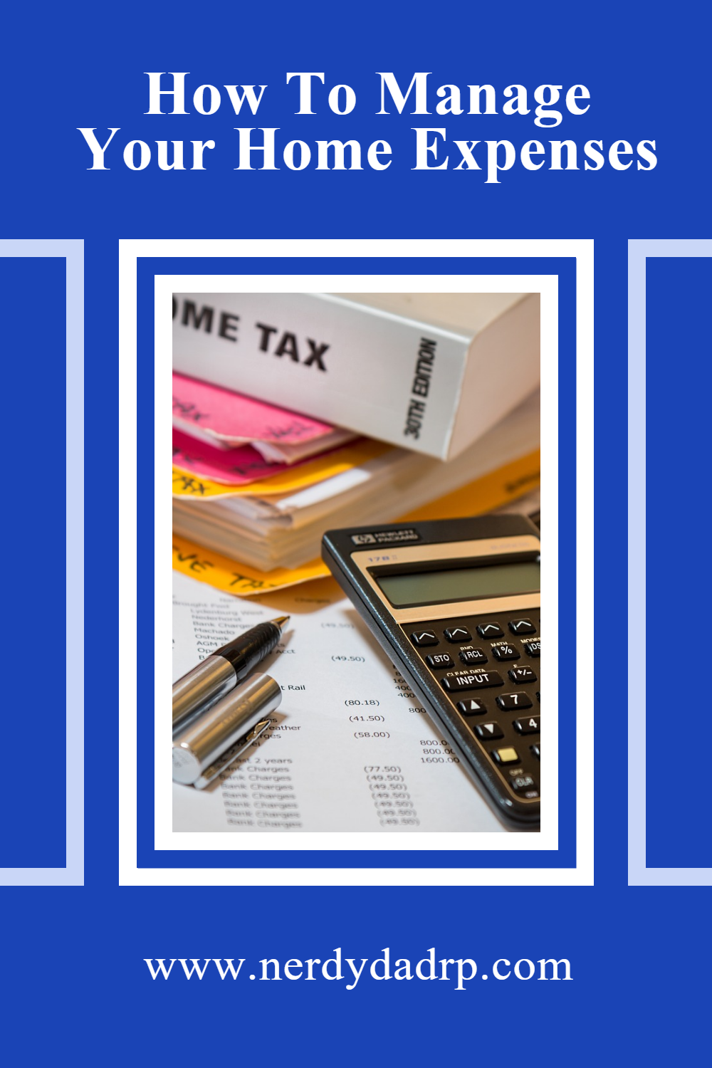 How To Manage Your Home Expenses