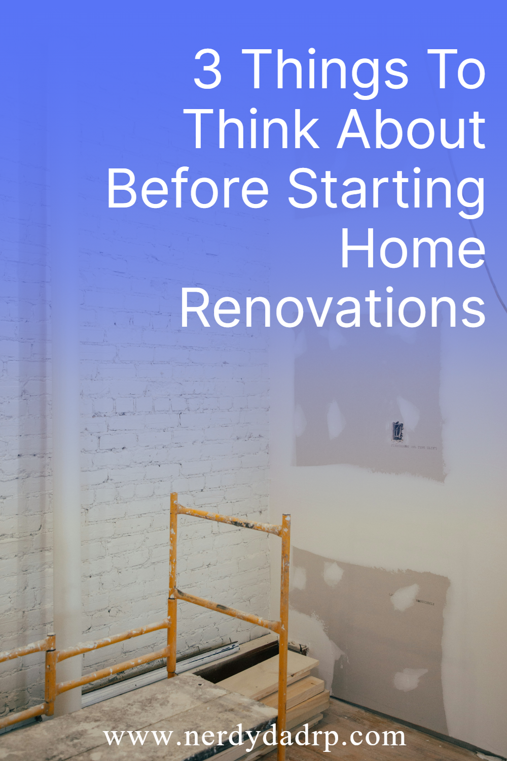 3 Things To Think About Before Starting Home Renovations