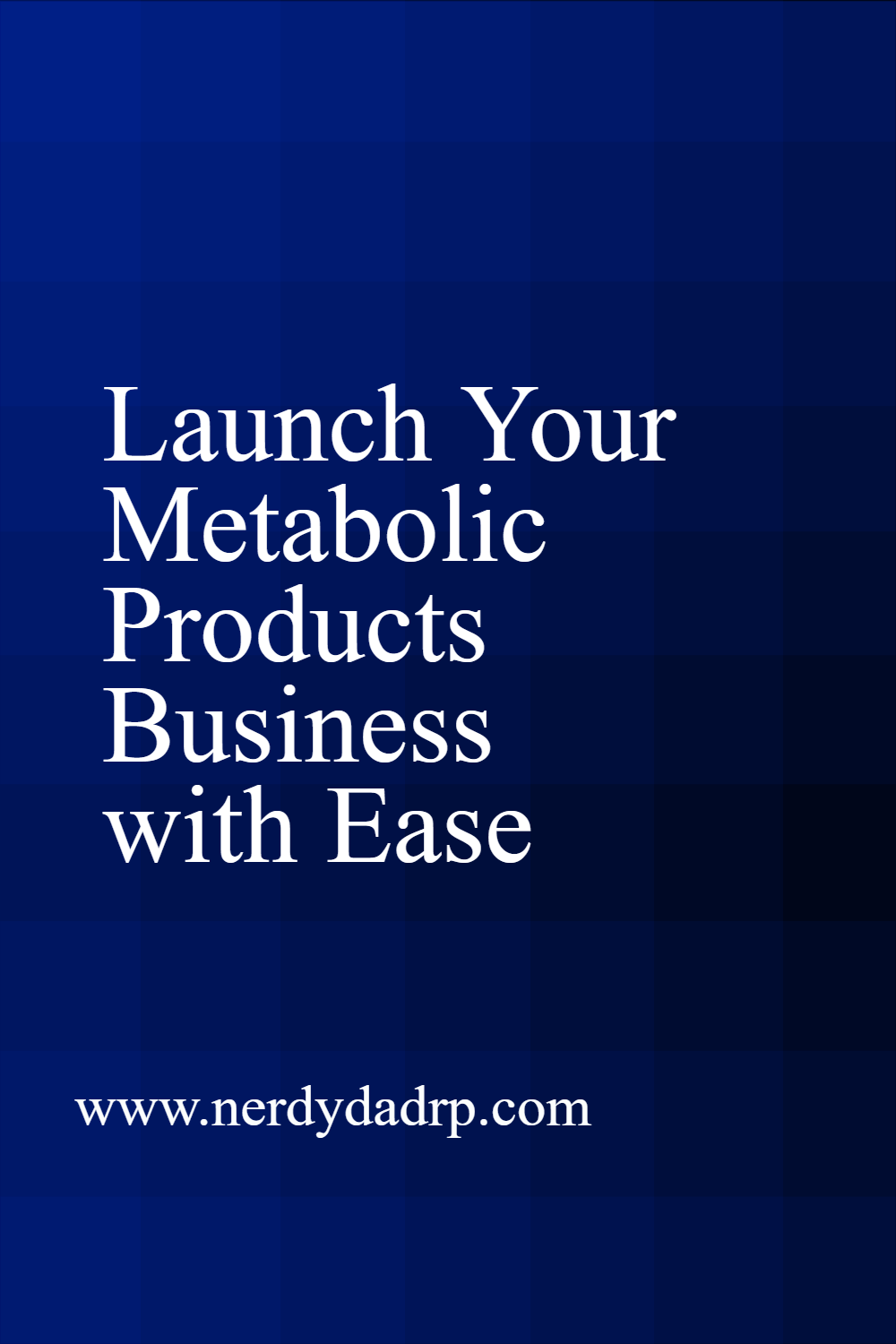 Launch Your Metabolic Products Business with Ease