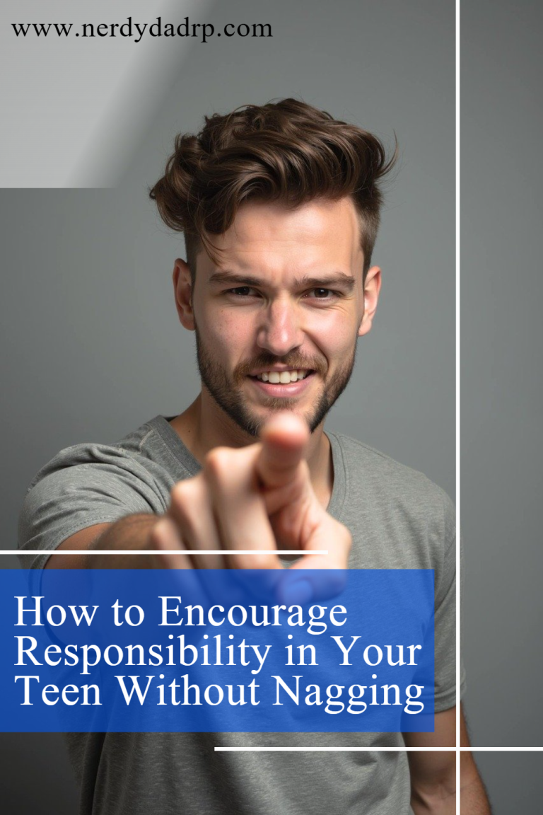 How to Encourage Responsibility in Your Teen Without Nagging