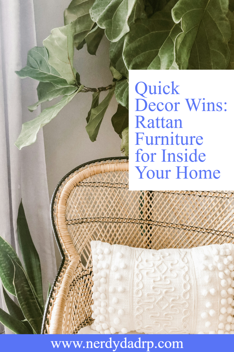 Quick Decor Wins: Rattan Furniture for Inside Your Home