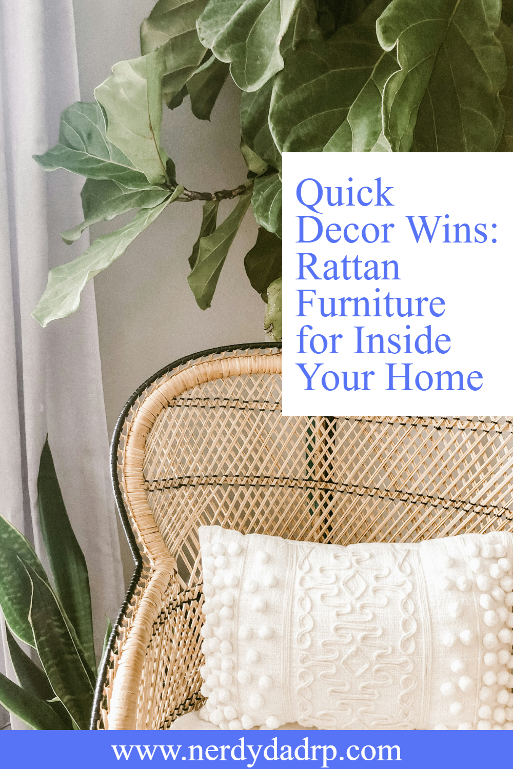 Quick Decor Wins: Rattan Furniture for Inside Your Home